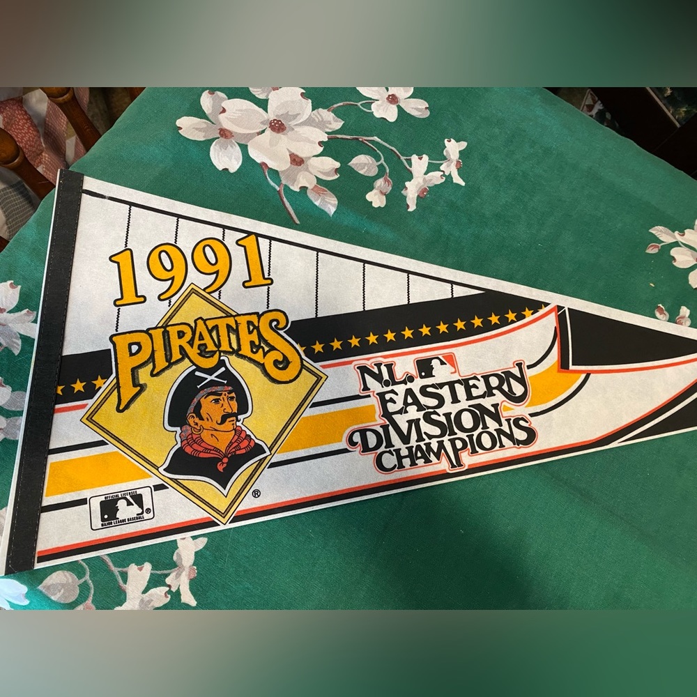 Vintage ‘91 Pirates Pennant